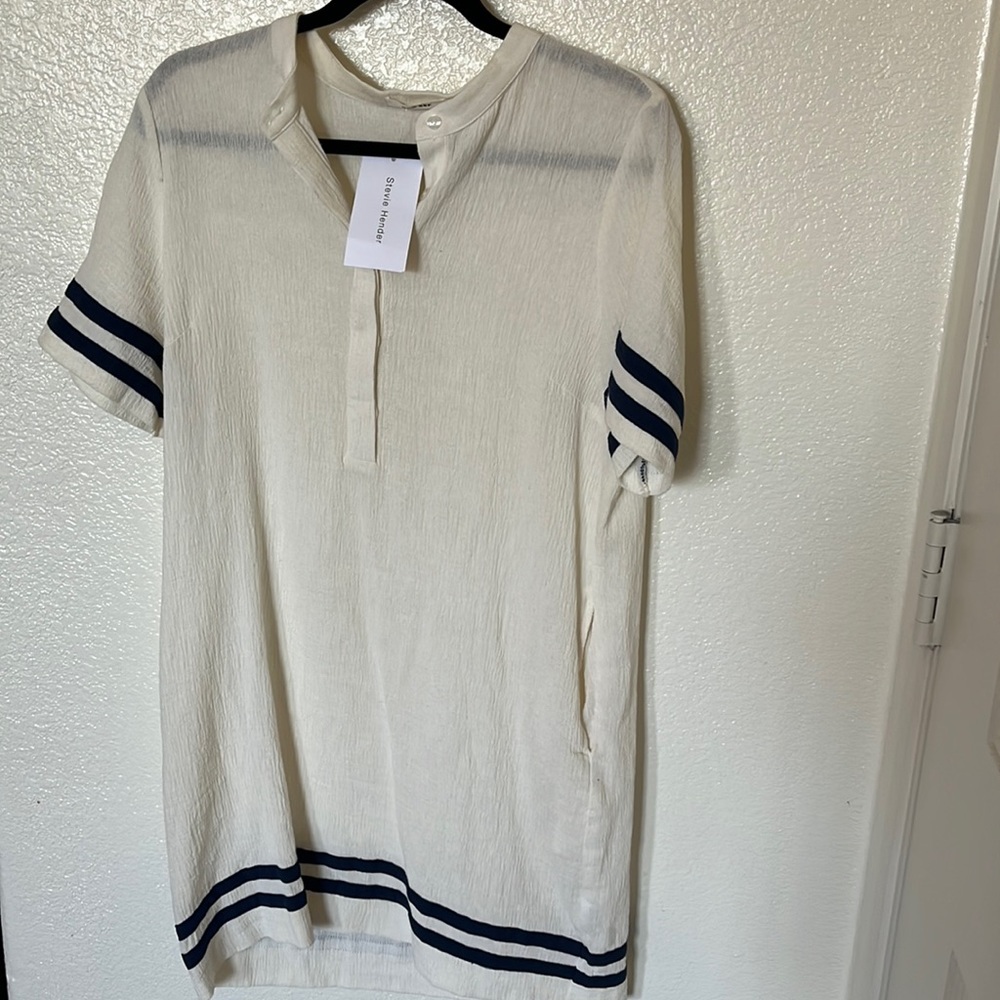 NWT Shop Stevie Nautical Style Dress - Picture 2 of 6